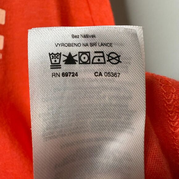 Columbia Womens Bluff Mesa Fitted Tank Top Lightweight Coral Orange Size‎ L NWOT - Picture 8 of 8